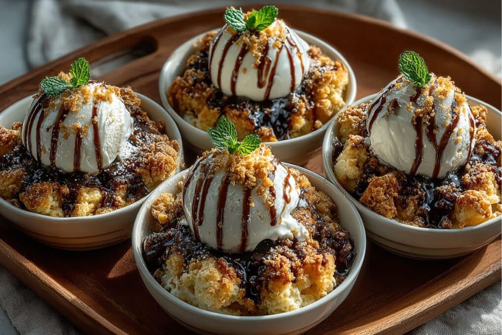 Scrambled Cookies: The Ultimate Skillet Dessert for Gooey Cookie Lovers 8 scrambled cookies served in a bowl with ice cream