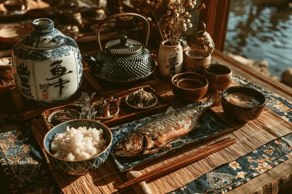 Healthy Breakfast Adventures: Delicious Traditions for Happy Mornings 3 Japanese healthy breakfast with rice and miso soup